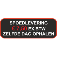 Spandoek op maat  (max. 160 cm x 500 cm)